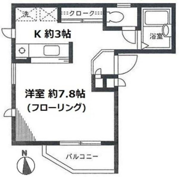 川崎市高津区久地３丁目のアパート