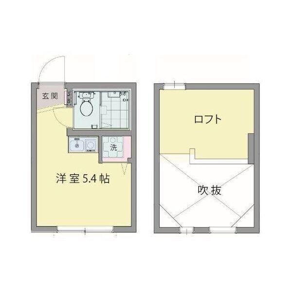 川崎市中原区中丸子のアパート