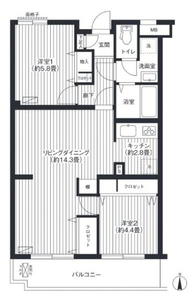 リテラス武蔵中原