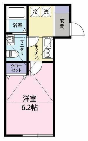 川崎市中原区上丸子天神町のアパート