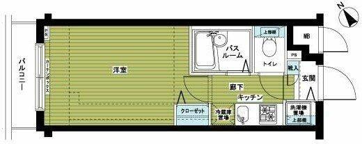 トーシンフェニックス新横濱イクシール(間取り)