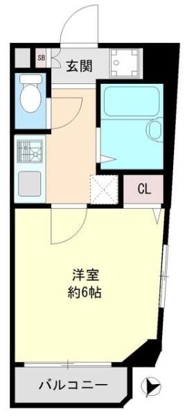 エスコート都立大学(間取り)