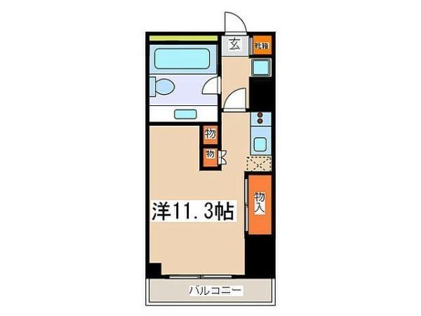 川崎市多摩区西生田2丁目のマンション(間取り)