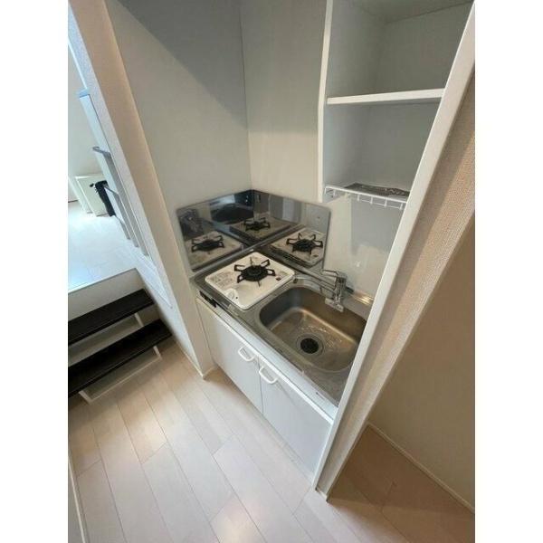川崎市中原区下沼部のアパート(キッチン)