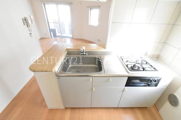 川崎市中原区木月3丁目のマンション(キッチン)