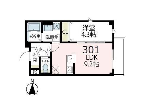 クリンゲル元住吉(間取り)
