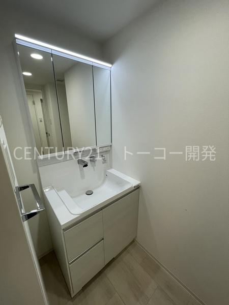 川崎市中原区小杉御殿町1丁目のマンション(洗面台・洗面所)