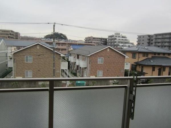 横浜市港北区樽町1丁目のマンション(現地からの眺望)