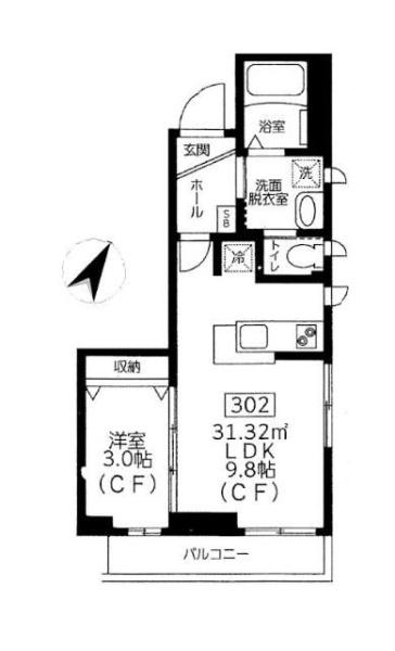 プティサリチェ(間取り)