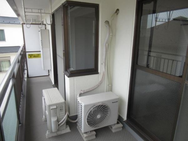 川崎市中原区市ノ坪のマンション(バルコニー)