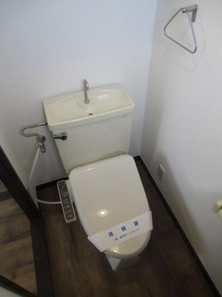 川崎市中原区市ノ坪のマンション(トイレ)
