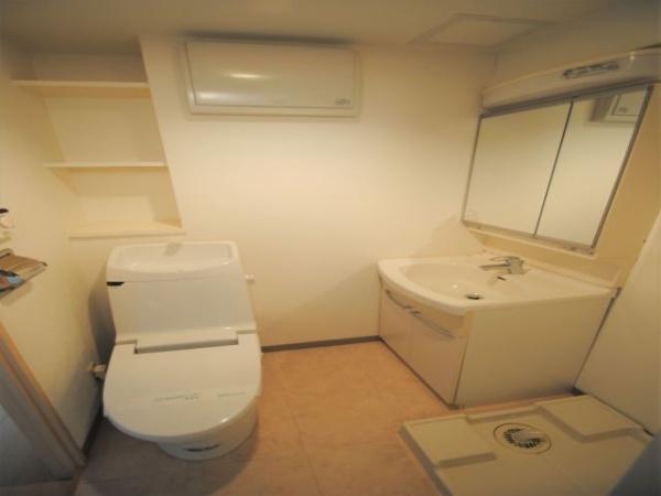 川崎市中原区新城5丁目のマンション(洗面台・洗面所)