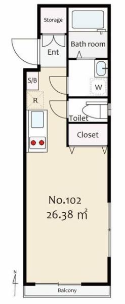 ゼファーコート(間取り)