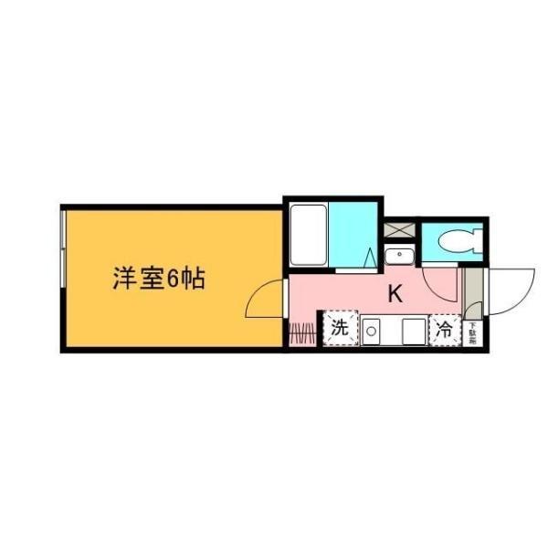 川崎市幸区南幸町2丁目のアパート(間取り)