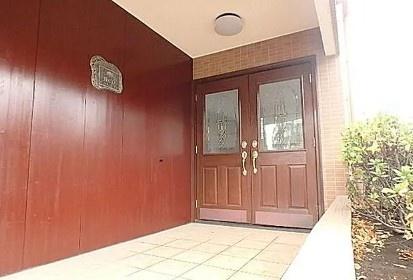 川崎市中原区市ノ坪のマンション(エントランス)