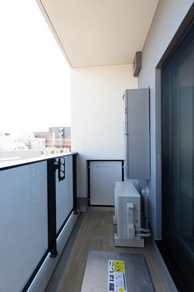 川崎市中原区新丸子町のマンション(バルコニー)