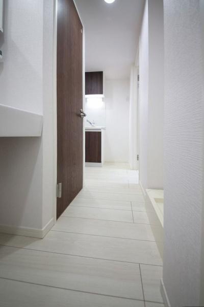 川崎市中原区上丸子山王町2丁目のアパート(玄関)