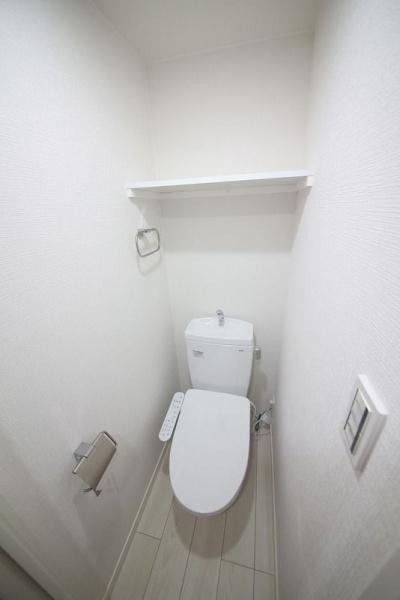 川崎市中原区上丸子山王町2丁目のアパート(トイレ)