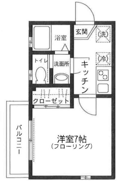 フォルクT・K(間取り)