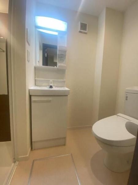 川崎市中原区中丸子のアパート(洗面台・洗面所)