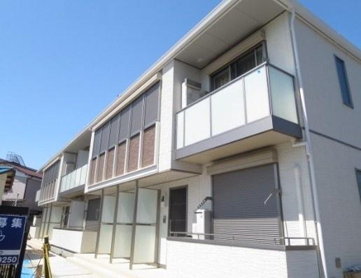 川崎市幸区東古市場のアパート