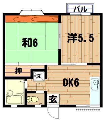 横浜市神奈川区三ツ沢南町のアパート