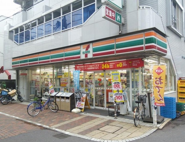 川崎市中原区田尻町のアパート(セブンイレブン川崎田尻町店)