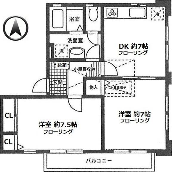 川崎市高津区末長４丁目のアパート