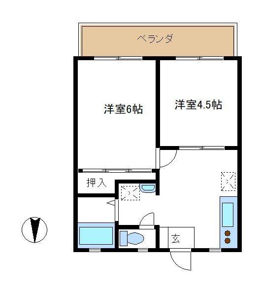 川崎市中原区上小田中２丁目のアパート