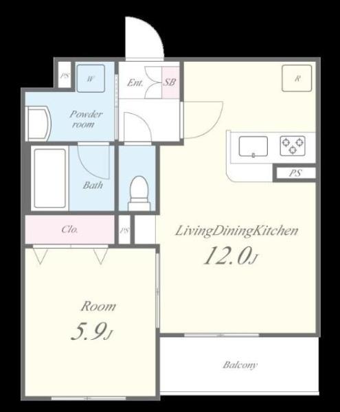 川崎市高津区久末のアパート