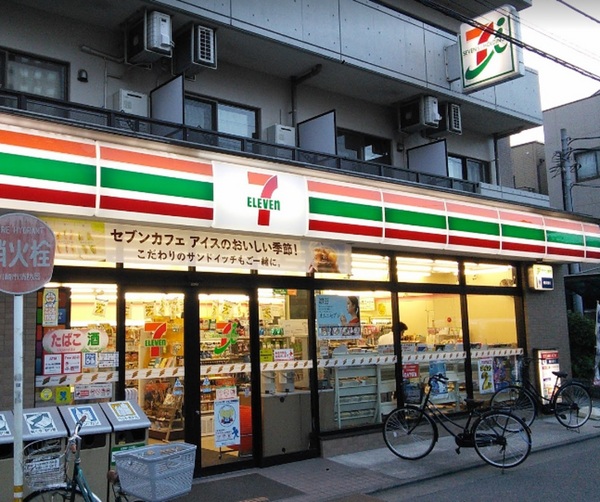 川崎市幸区幸町４丁目のマンション(セブンイレブン川崎幸町1丁目店)