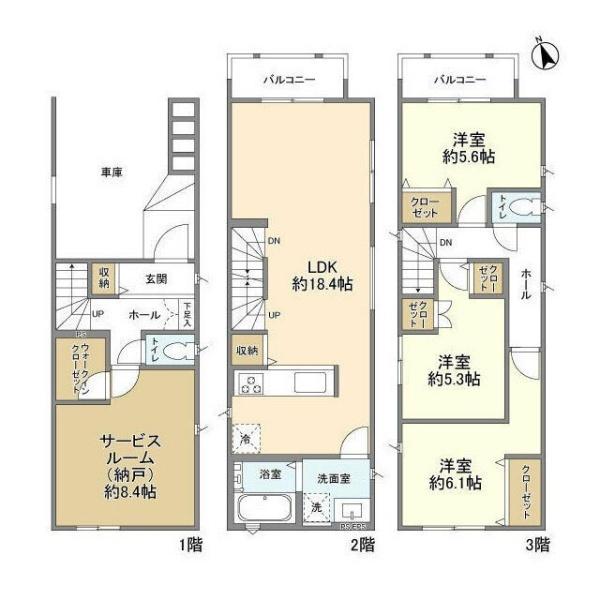 川崎市高津区溝口６丁目の貸家