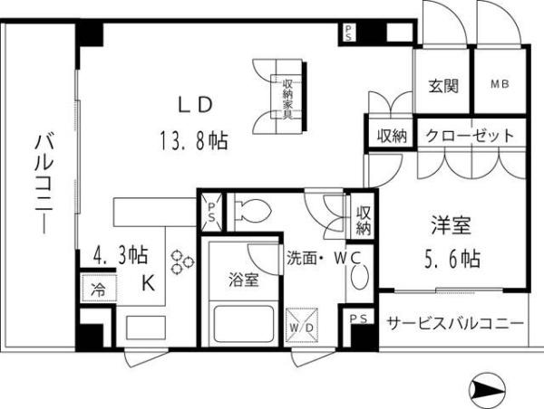港区高輪４丁目のマンション