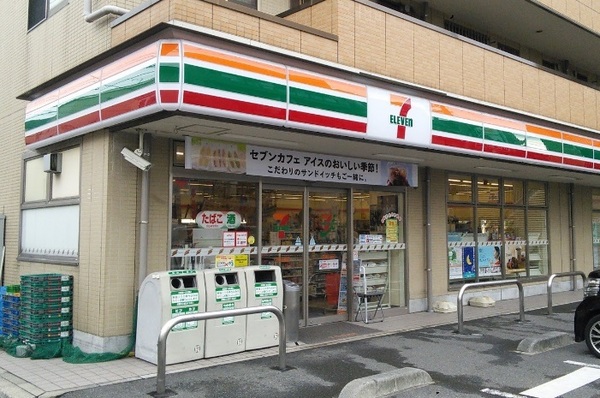 川崎市幸区小倉２丁目のアパート(セブンイレブン川崎小倉店)