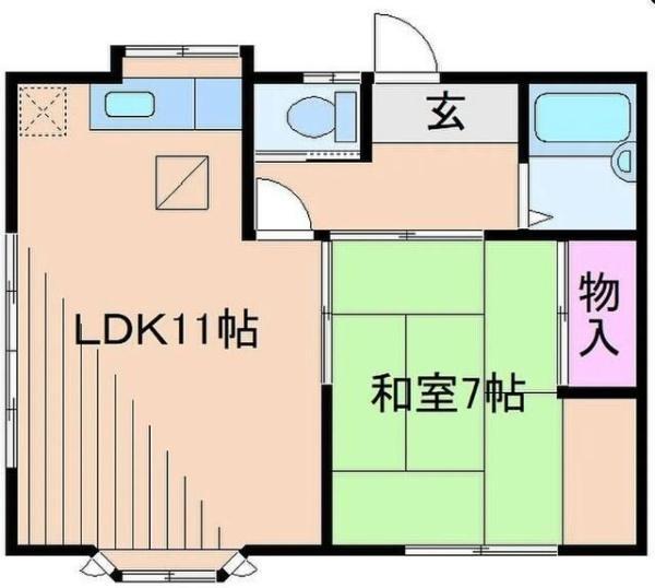 横浜市港北区大豆戸町のアパート