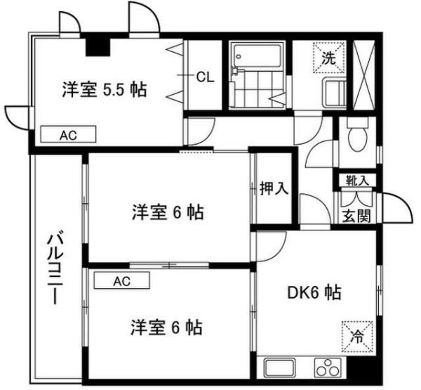 川崎市中原区下小田中３丁目のマンション