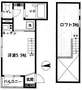 横浜市神奈川区西神奈川２丁目のアパート