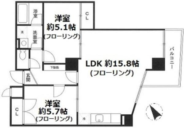横浜市鶴見区鶴見中央４丁目のマンション
