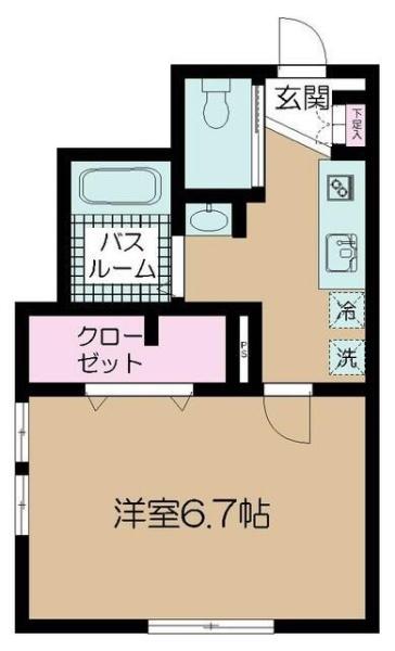 大田区東雪谷４丁目のアパート