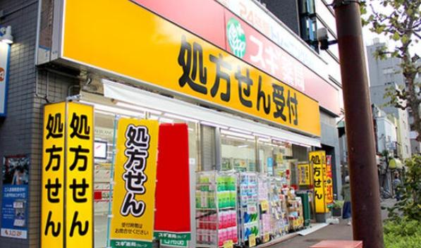 大田区東雪谷４丁目のアパート(スギ薬局石川台店)