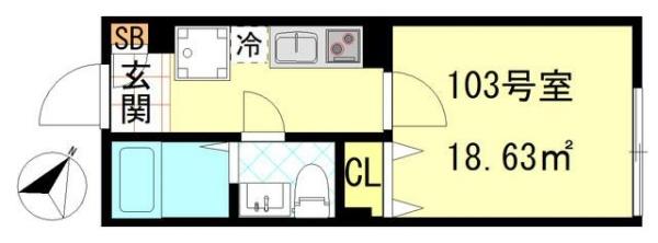 川崎市川崎区貝塚２丁目のアパート