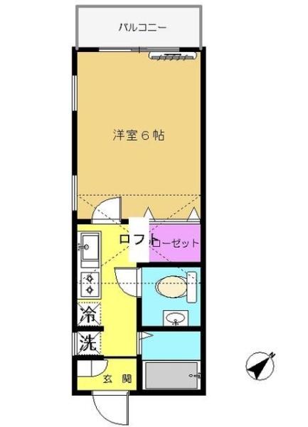 横浜市港北区鳥山町のアパート