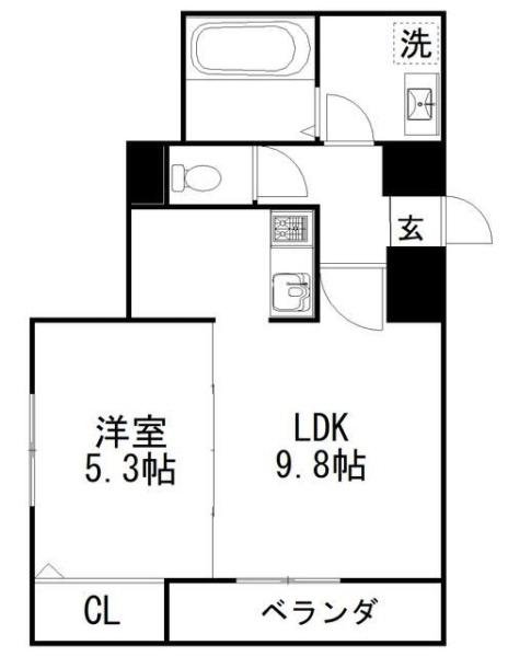 目黒区柿の木坂１丁目のアパート