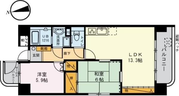 大田区蒲田２丁目のマンション