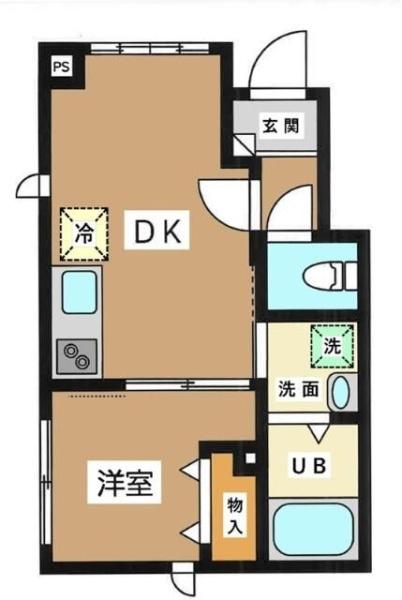 大田区東雪谷２丁目のアパート