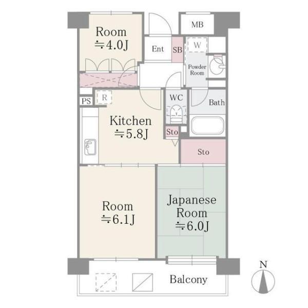 川崎市幸区南幸町２丁目のマンション