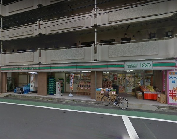 川崎市中原区井田中ノ町のアパート(ローソンストア100川崎元住吉店)