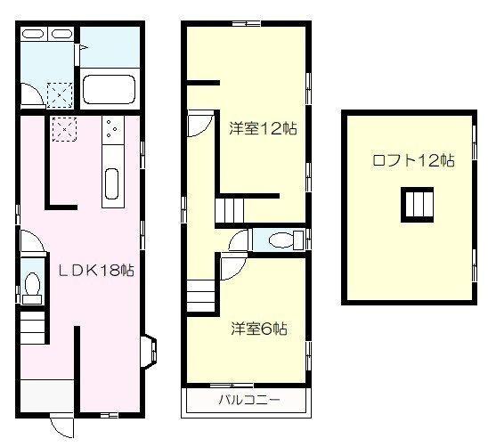 川崎市中原区小杉陣屋町２丁目の貸家