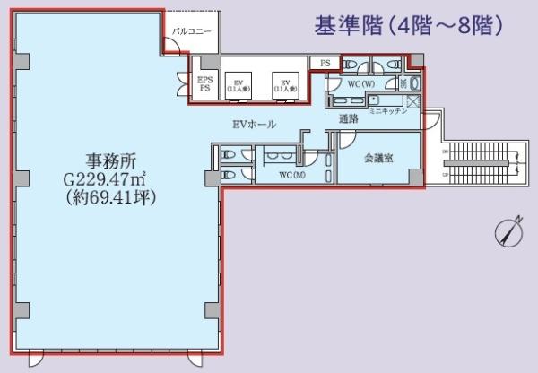CIRCLES日本橋小伝馬町　事務所