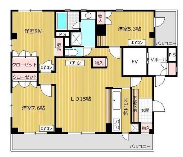 横浜市港北区綱島西３丁目のマンション